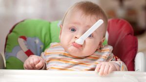 آلرژی غذایی در نوزادان