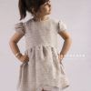 پیراهن دخترانه مجلسی ناردانام مدل آنیسا در سایز های 1 تا 8 سال | طرح کامل